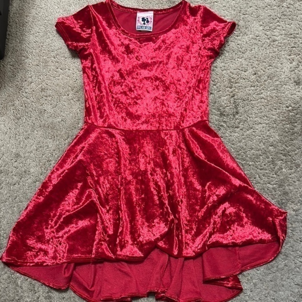 Dream Girl Red Velvet Kids Costume Dress Christmas costume Halloween costume